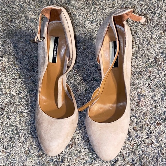 TOPSHOP Suede High heels - Picture 2 of 4
